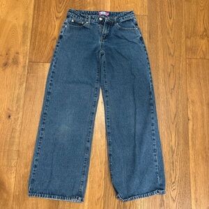 Edikted Blue Flare & Wide Leg Jeans